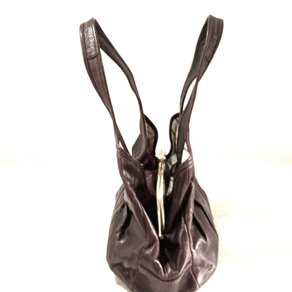COACH Brown Leather Ergo Style Handbag - Picture 7 of 8